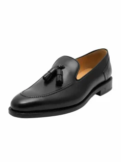 Henry Stevens Freizeit-Schuhe<Herren Loafer – Marshall TL schwarz uni