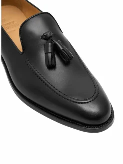 Henry Stevens Freizeit-Schuhe<Herren Loafer – Marshall TL schwarz uni