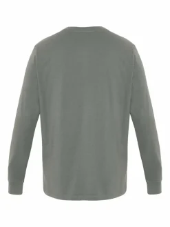 Polo Sylt Shirts<Herren Longsleeve grün uni