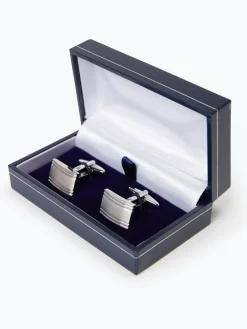 Andrew James Manschettenknöpfe<Herren Manschettenknöpfe silber uni