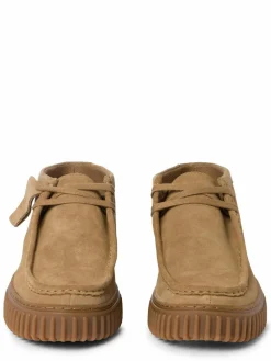 Clarks Boots & Stiefeletten<Herren Mokassins aus Leder - Torhill Hi camel uni