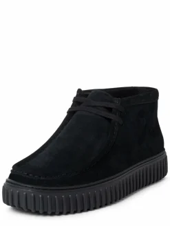 Herren Clarks Boots & Stiefeletten>Herren Mokassins aus Leder - Torhill Hi