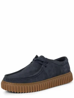Clarks Freizeit-Schuhe<Herren Mokassins aus Leder - Torhill Lo marine uni