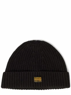 G-Star RAW Mützen & Caps<Herren Mütze schwarz uni