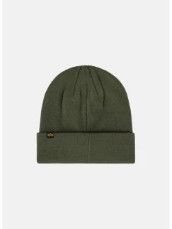 Alpha Industries Mützen & Caps<Herren Mütze grün uni