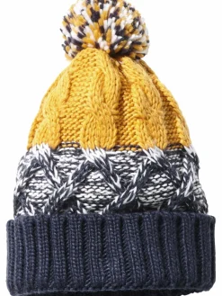 Jan Vanderstorm Mützen & Caps<Herren Mütze - WUNOLD gelb blau gemustert