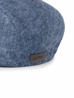Göttmann Mützen & Caps<Herren Mütze aus Leinen - Jackson blau gemustert