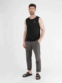 LERROS Shirts<Herren Muskelshirt schwarz uni