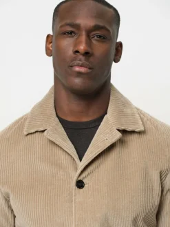 Profuomo Hemden<Herren Overshirt beige uni