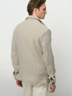 Profuomo Hemden<Herren Overshirt weiß uni