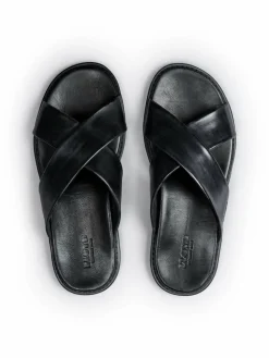 Lloyd Freizeit-Schuhe<Herren Pantoffel - EMILIANO schwarz uni