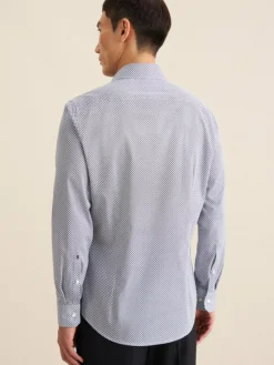 Herren Seidensticker Hemden>Herren Performance-Hemd - Slim Langarm