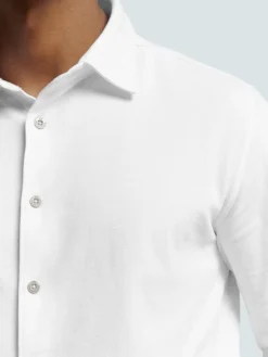 Herren No Excess Hemden>Herren Piqué-Hemd von Timeless Basics