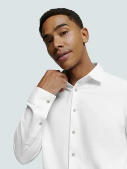 Herren No Excess Hemden>Herren Piqué-Hemd von Timeless Basics