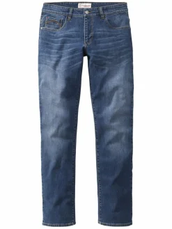 Redpoint Jeans<Herren 5-Pocket Jeans - Barrie Modern-fit dark stone uni
