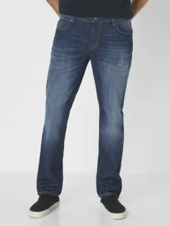 Paddock`s Jeans<Herren 5-Pocket Jeans - BEN Regular Fit denim uni