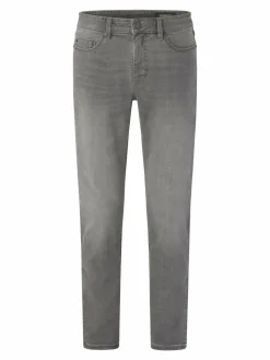 Paddock`s Jeans<Herren 5-Pocket Jeans - PIPE Slim Fit grau uni