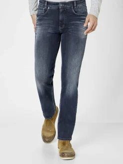 Paddock`s Jeans<Herren 5-Pocket Jeans - PIPE Slim Fit medium stone uni