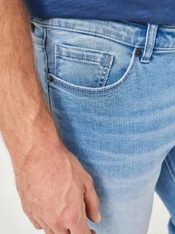 Paddock`s Jeans<Herren 5-Pocket Jeans - PIPE Slim Fit bleached uni