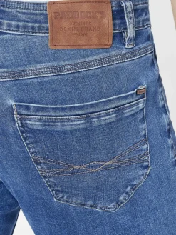 Paddock`s Jeans<Herren 5-Pocket Jeans - RANGER PIPE Regular Fit medium stone uni