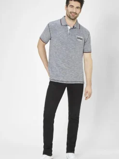 Paddock`s Jeans<Herren 5-Pocket Jeans - RANGER PIPE Regular Fit schwarz uni