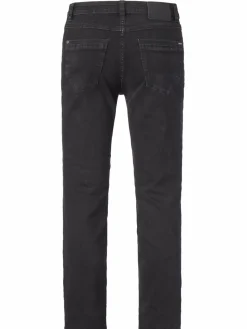 Paddock`s Jeans<Herren 5-Pocket Jeans - RANGER PIPE Regular Fit schwarz uni