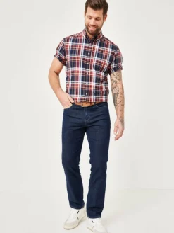 Paddock`s Jeans<Herren 5-Pocket Jeans - RANGER Slim Fit dark stone uni