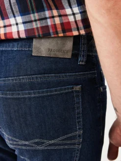 Paddock`s Jeans<Herren 5-Pocket Jeans - RANGER Slim Fit dark stone uni