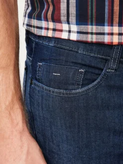 Paddock`s Jeans<Herren 5-Pocket Jeans - RANGER Slim Fit dark stone uni