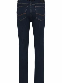 Redpoint Jeans<Herren 5-Pocket Jeans - TORONTO Straight Fit dark stone uni