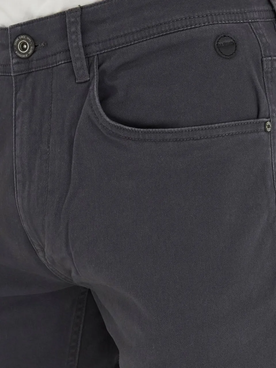 BLEND Hosen<Herren 5-Pocket-Hose - BHSaturn grau uni