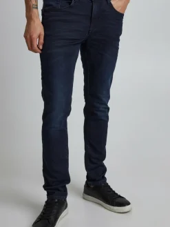 BLEND Jeans<Herren 5-Pocket-Jeans blau uni
