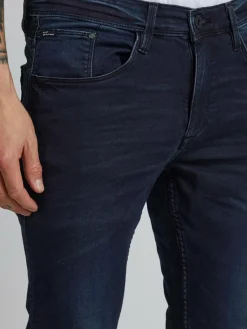 BLEND Jeans<Herren 5-Pocket-Jeans blau uni