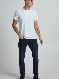 BLEND Jeans<Herren 5-Pocket-Jeans blau uni