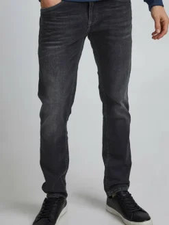 BLEND Jeans<Herren 5-Pocket-Jeans grau uni