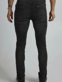 BLEND Jeans<Herren 5-Pocket-Jeans schwarz uni