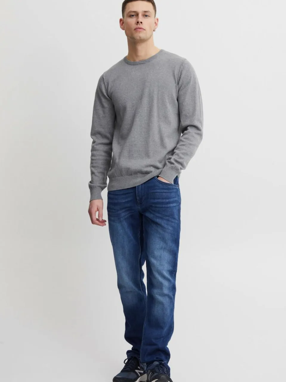 BLEND Jeans<Herren 5-Pocket-Jeans dark stone uni