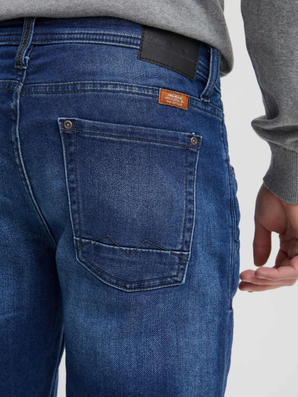 BLEND Jeans<Herren 5-Pocket-Jeans dark stone uni