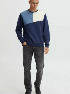 BLEND Jeans<Herren 5-Pocket-Jeans grau uni