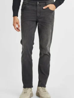 Solid Jeans<Herren 5-Pocket-Jeans - SDFinlay grau uni