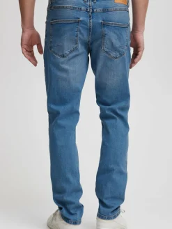 Herren Solid Hosen>Herren 5-Pocket-Jeans - SDJoy