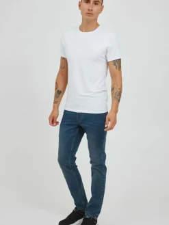 Herren Solid Jeans><noscript><img width=