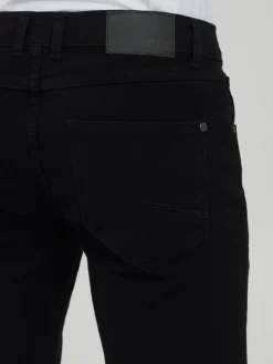 Solid Jeans<Herren 5-Pocket-Jeans - SDTomy schwarz uni
