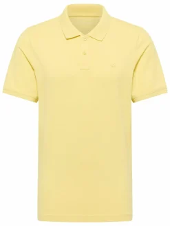 Mustang Poloshirts<Herren Polo gelb uni