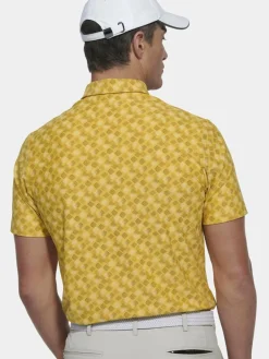 MEYER Poloshirts<Herren Polo - Phil gelb bedruckt