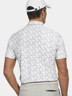 MEYER Poloshirts<Herren Polo - Phil weiß bedruckt