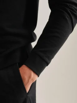 Seidensticker Poloshirts<Herren Polo - Uni schwarz uni