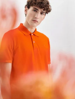 Seidensticker Poloshirts<Herren Polo - Uni orange uni