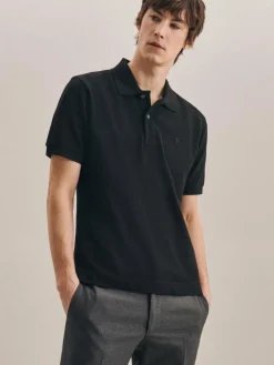 Herren Seidensticker Poloshirts>Herren Polo - Uni