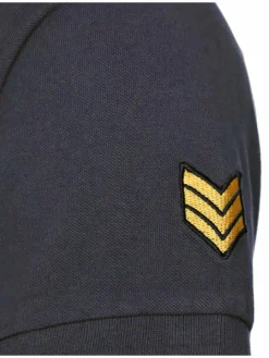 Topgun Poloshirts<Herren Polo Shirt blau uni